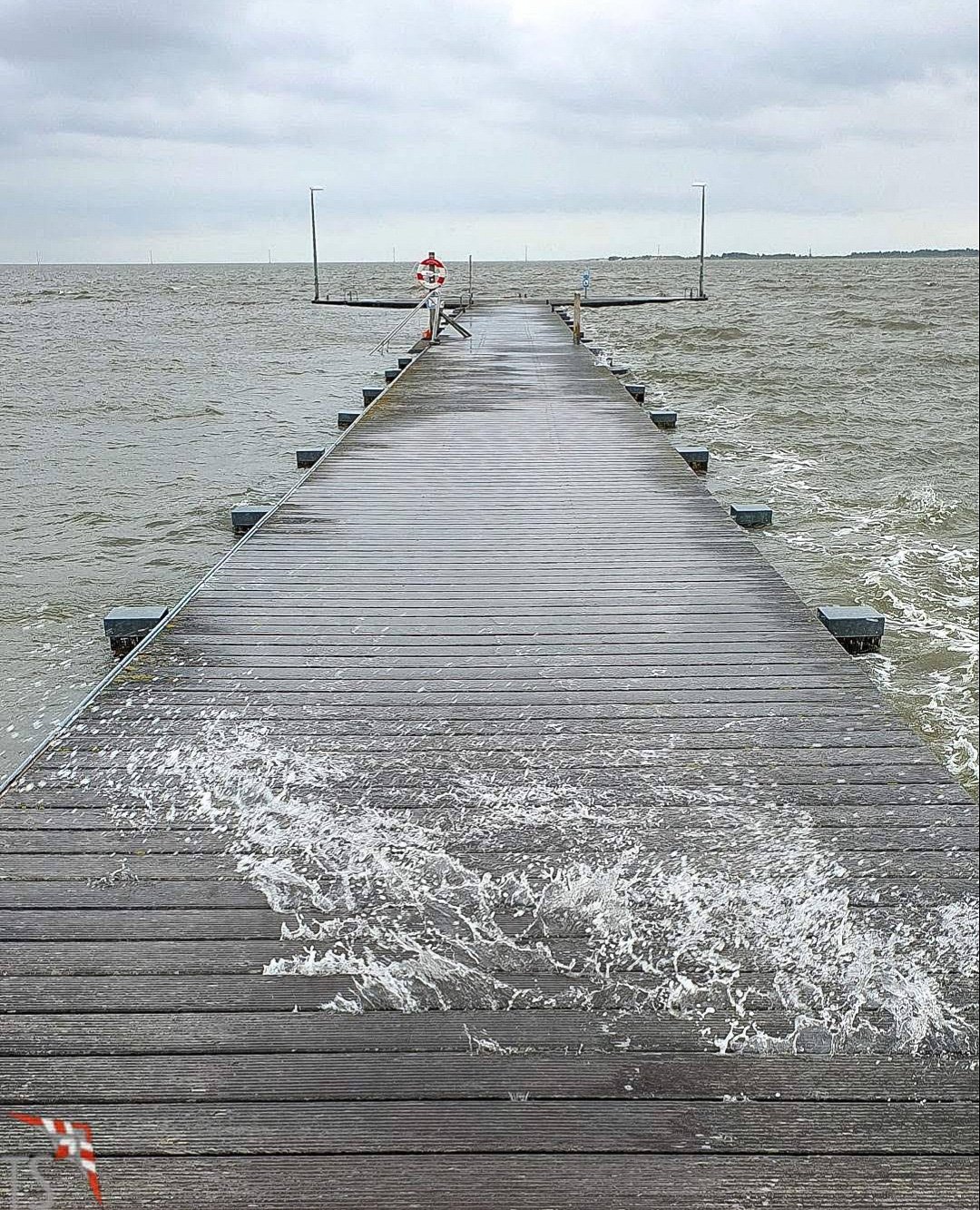 Hochwasser am Anleger